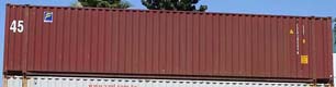 45HC container with prefix FSCU