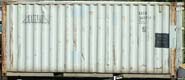 20DC container with prefix GATU