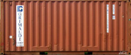 20DC container with prefix GCNU