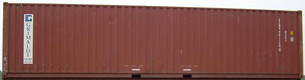 40HC container with prefix GCNU