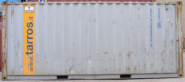 20DC container with prefix GETU