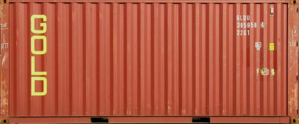 20DC container with prefix GLDU