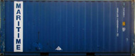 20DC container with prefix GRCU