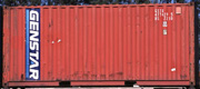 20DC container with prefix GSTU