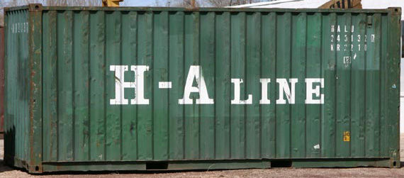 20DC container with prefix HALU