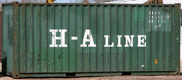 20DC container with prefix HALU