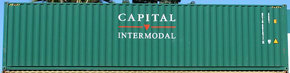40HC container with prefix HCIU