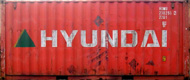 20DC container with prefix HDMU