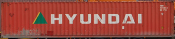 40DC container with prefix HDMU