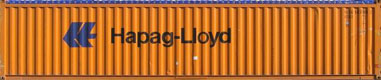 40OT container with prefix HLXU