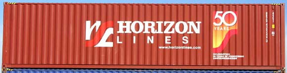 40HC container with prefix HRZU