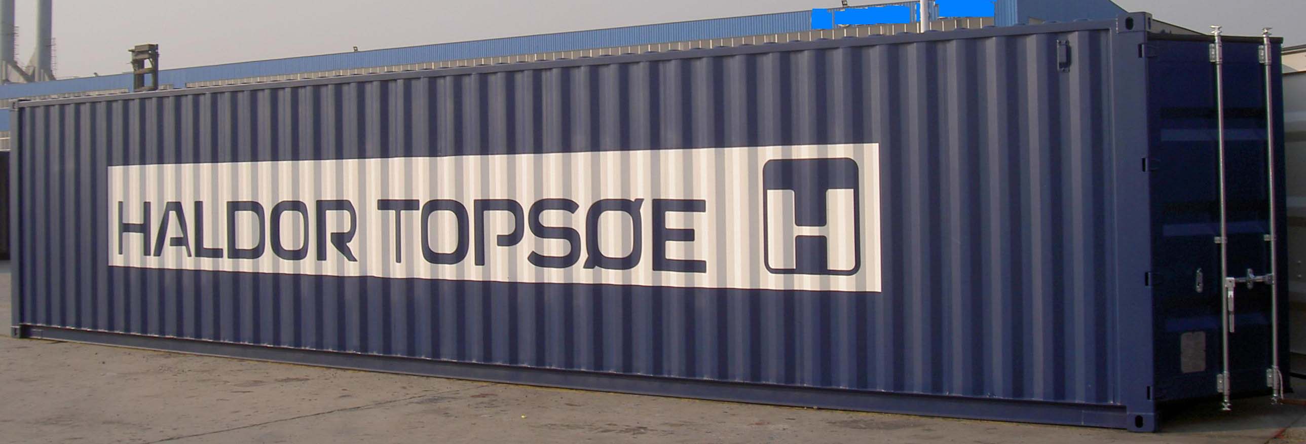 40DC container with prefix HTCU