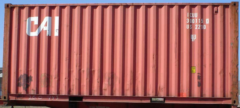 20DC container with prefix ICUU