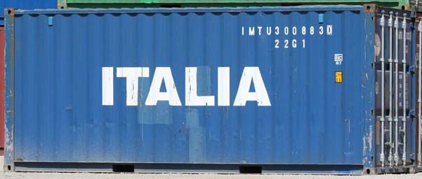 20DC container with prefix IMTU