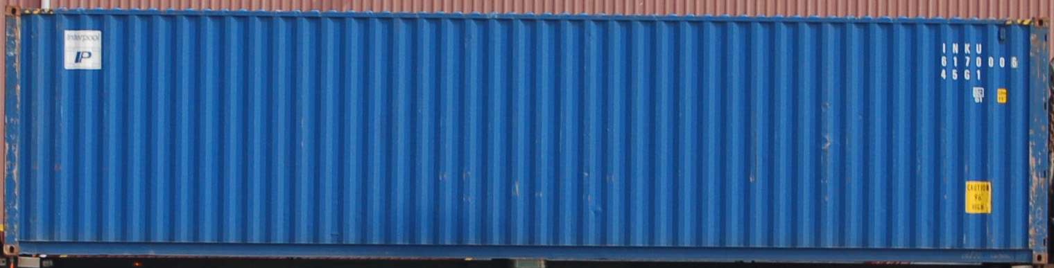 40HC container with prefix INKU