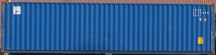 40HC container with prefix INKU
