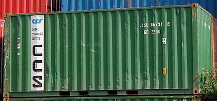 20DC container with prefix JSSU
