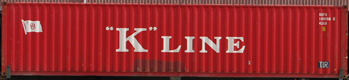 40DC container with prefix KKFU