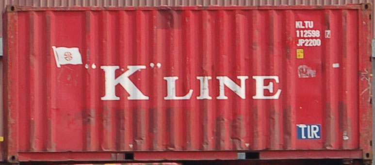 20DC container with prefix KLTU