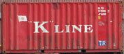 20DC container with prefix KLTU