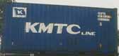 20DC container with prefix KMTU