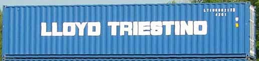 40DC container with prefix LTIU