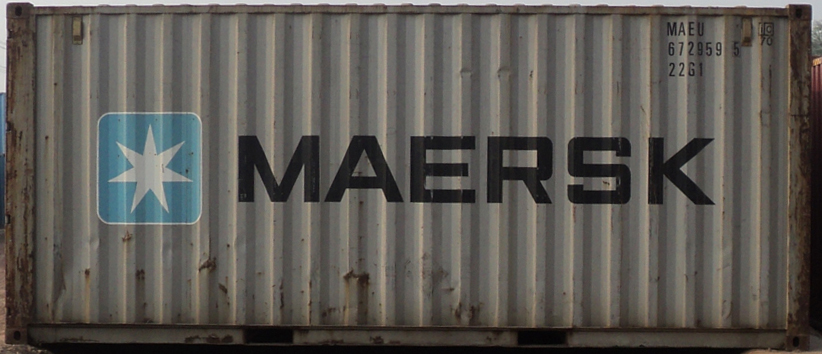 20DC MAEU container picture