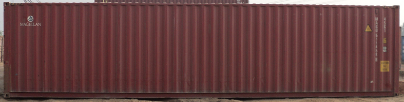 40HC container with prefix MAGU
