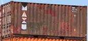20DC container with prefix MAXU
