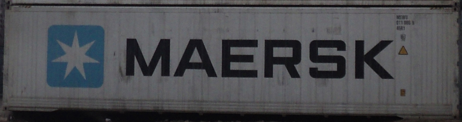 40REF container with prefix MSWU