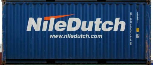 20DC container with prefix NIDU