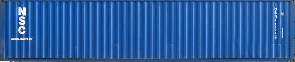 40DC container with prefix NSCU