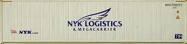 40REF container with prefix NYKU