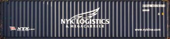 40HC container with prefix NYKU
