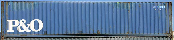 40DC container with prefix OCLU
