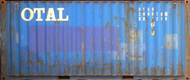 20DC container with prefix OTAU
