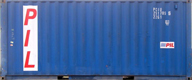 20DC container with prefix PCIU