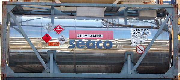 20TANK container with prefix SCZU