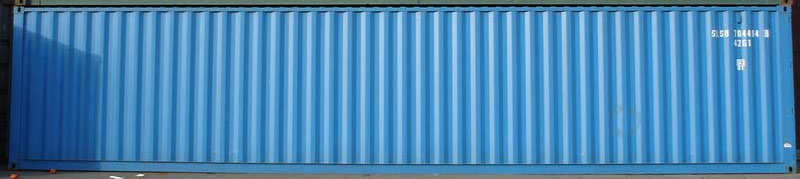 40DC container with prefix SLSU