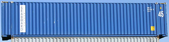 45HC container with prefix SMLU
