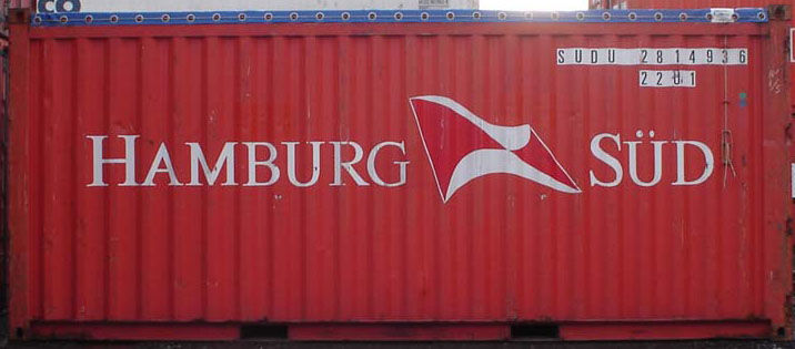 20OT container with prefix SUDU