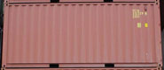 20DC container with prefix TCIU