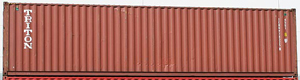40HC container with prefix TCNU