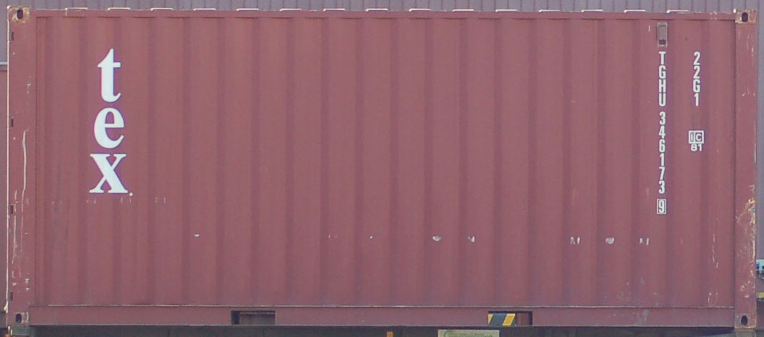 20DC TGHU container picture
