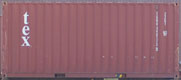 20DC container with prefix TGHU