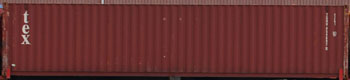 40DC container with prefix TGHU