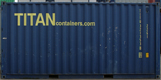 20DC container with prefix TITU