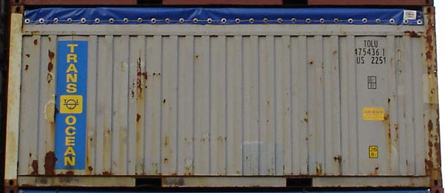 20OT container with prefix TOLU