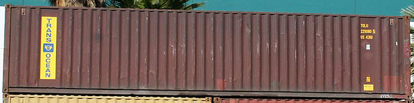 40DC container with prefix TOLU