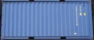 20DC container with prefix TRDU